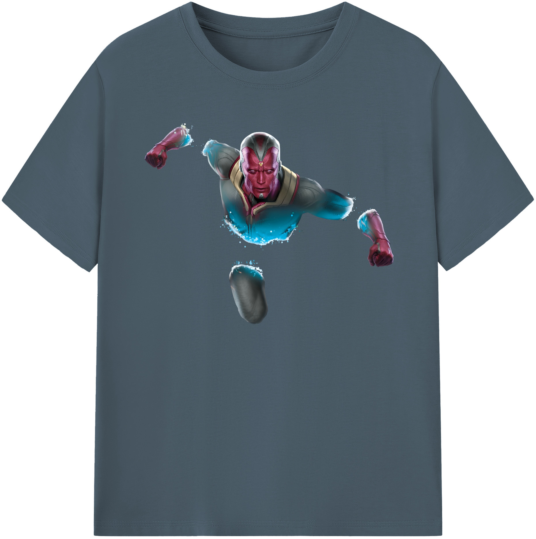 （画像用） アベンジャーズ The Avengers 綿100％半袖Tシャツ（フロントプリント）